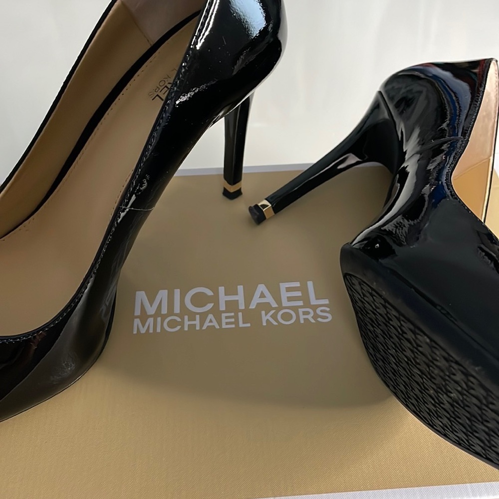 Michael Kors Black Heels Size 7